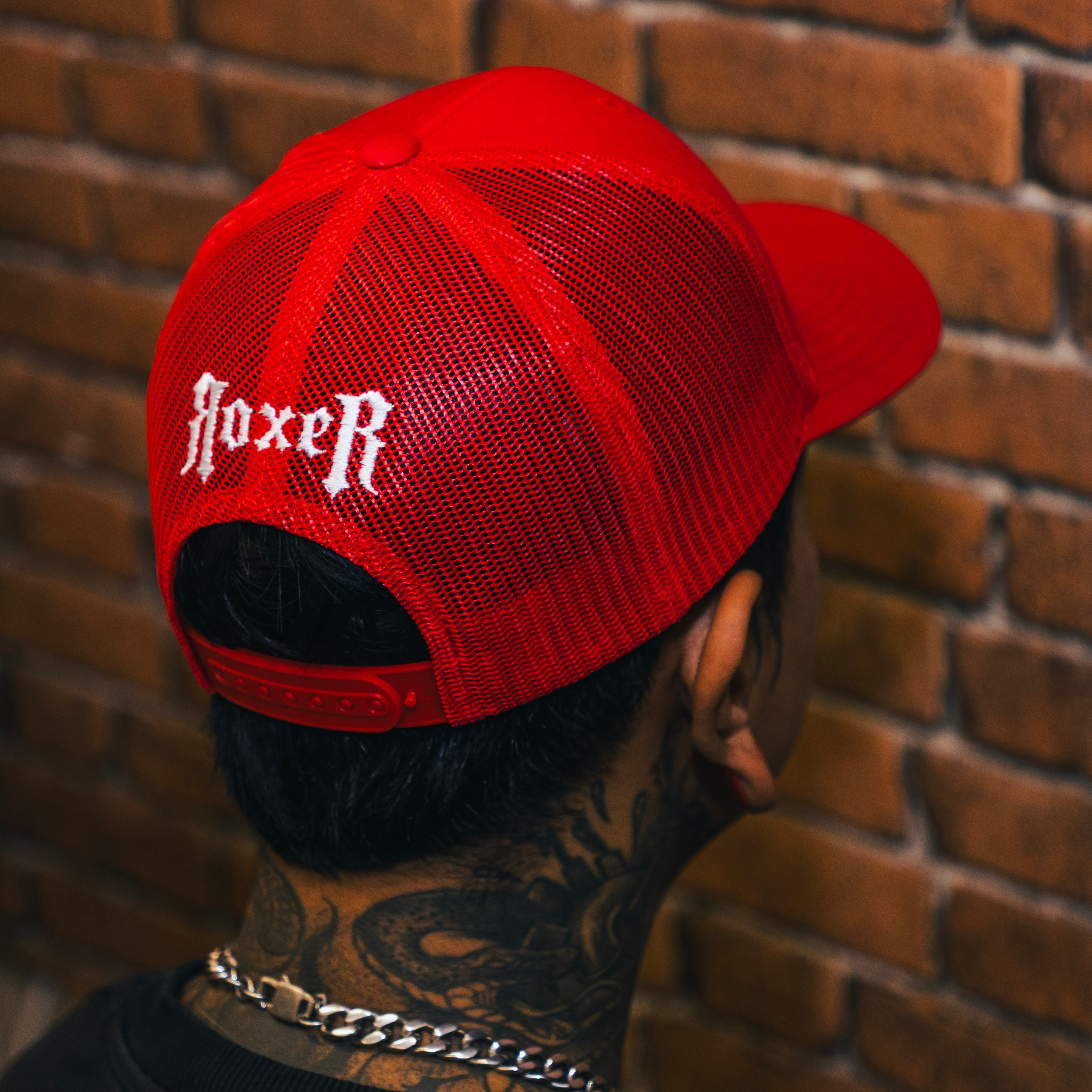 Essential Red Trucker