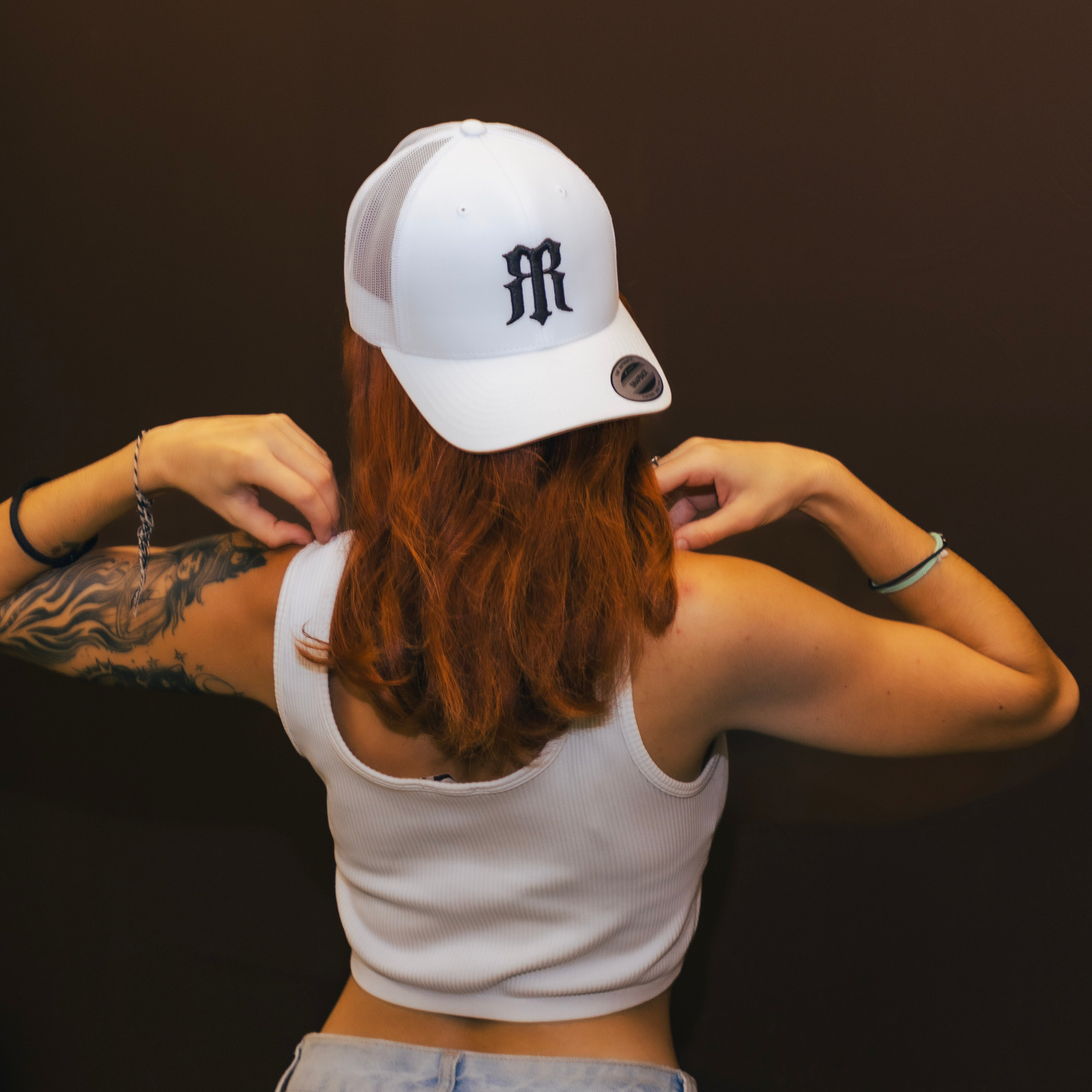 Essential White Trucker