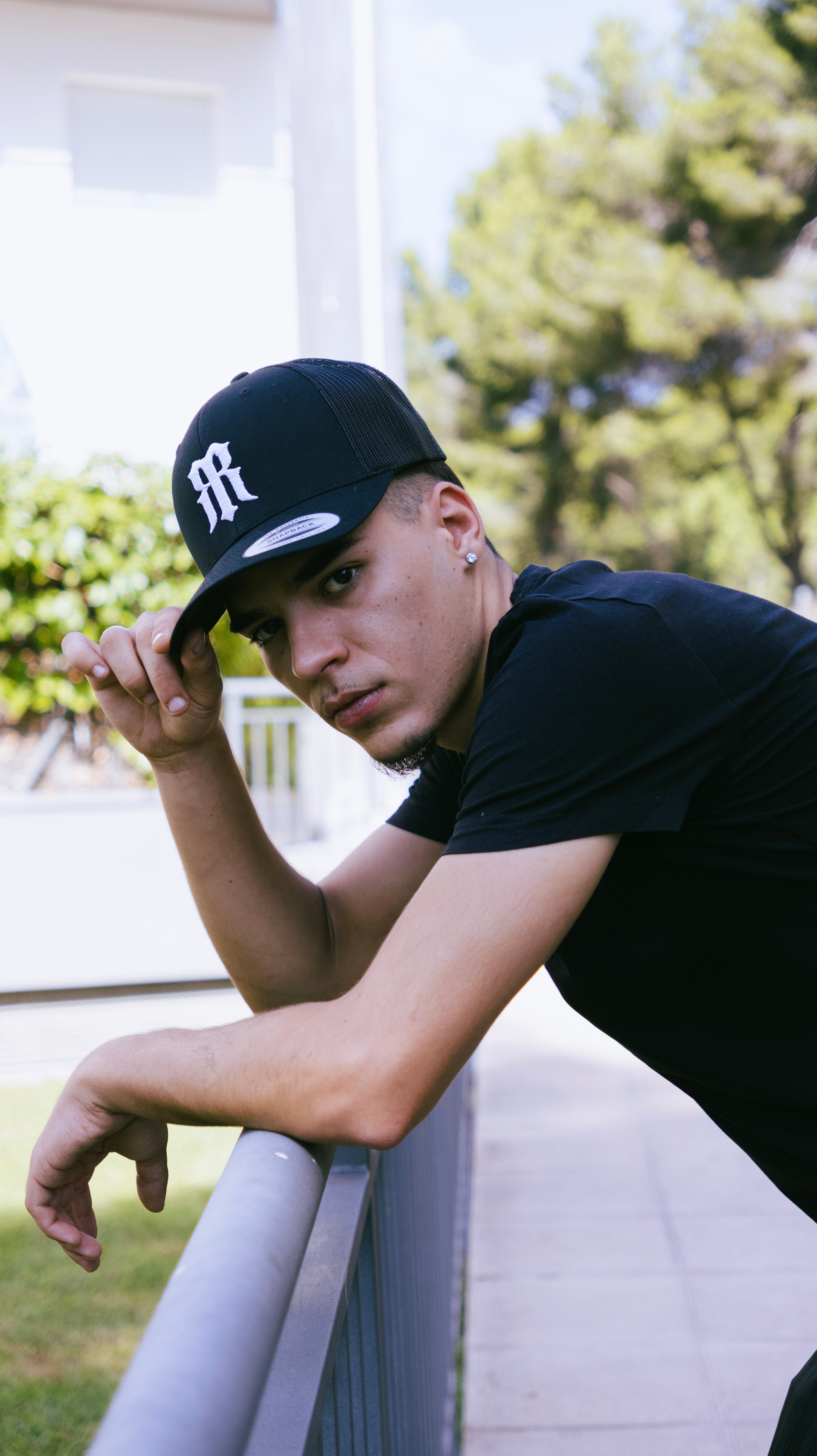 Essential Black Trucker