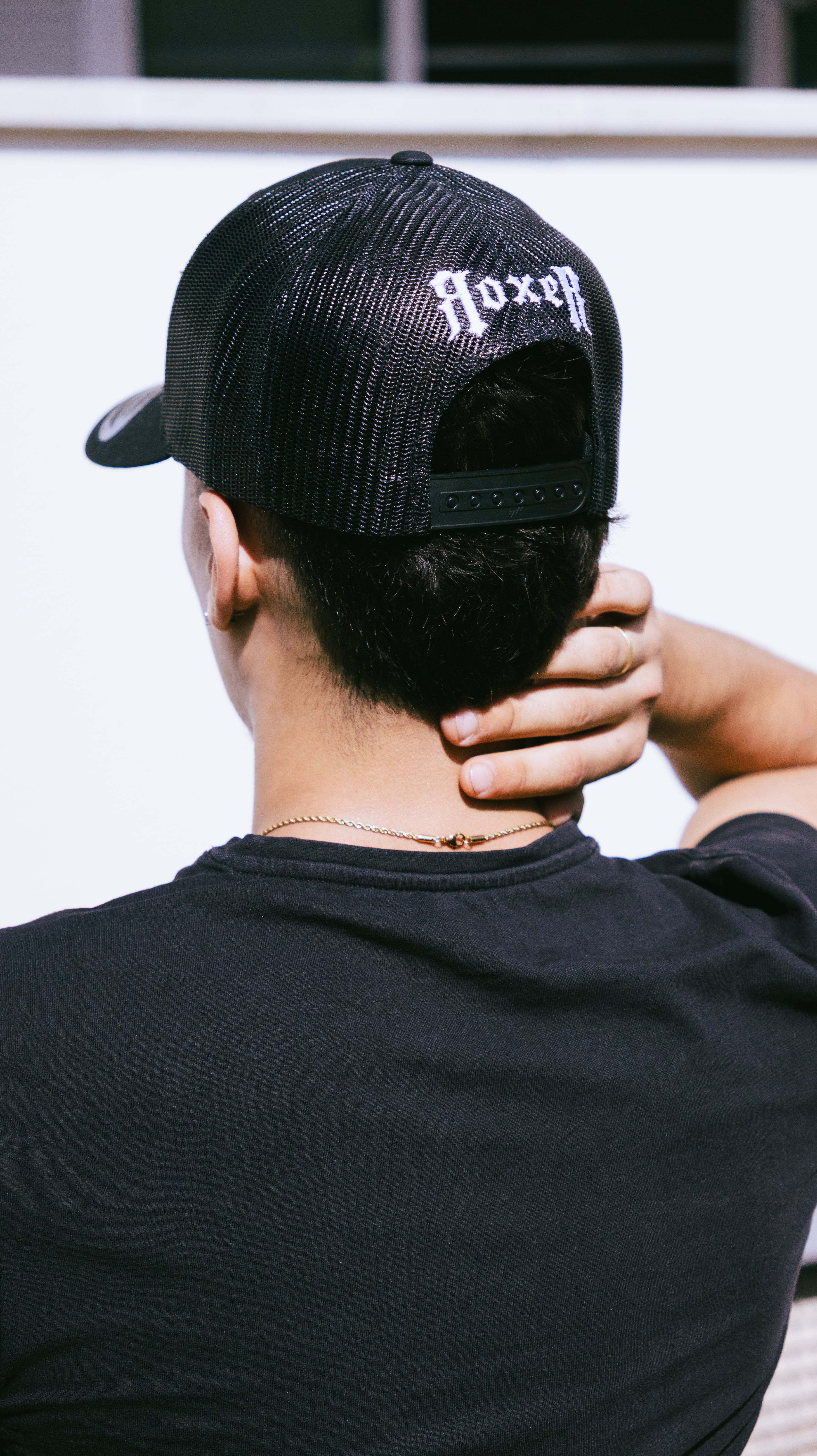 Essential Black Trucker